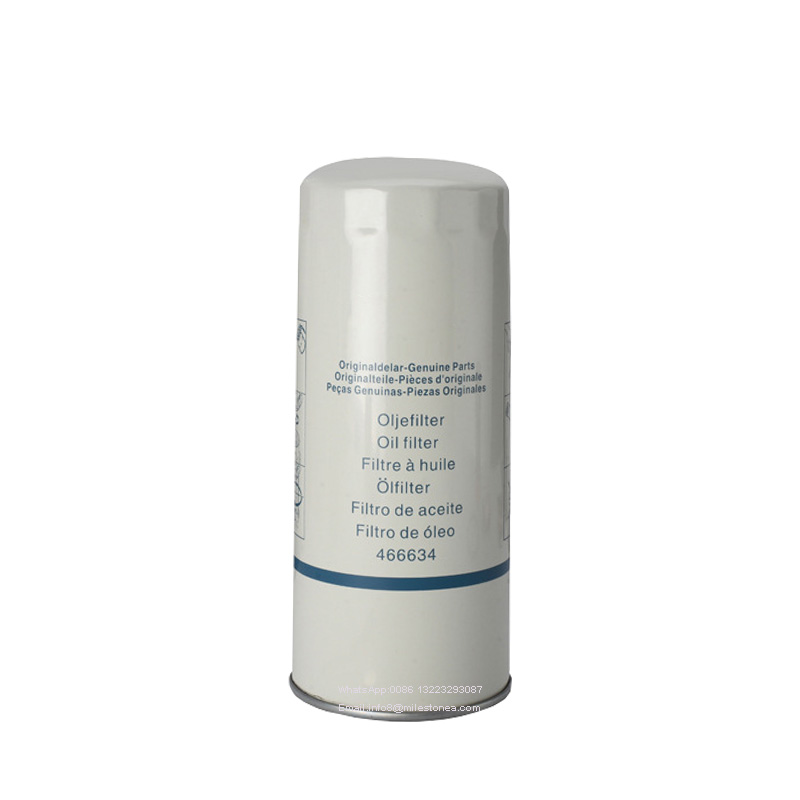 China Excavator oil filter 466634 factory and manufacturers | Milestone
