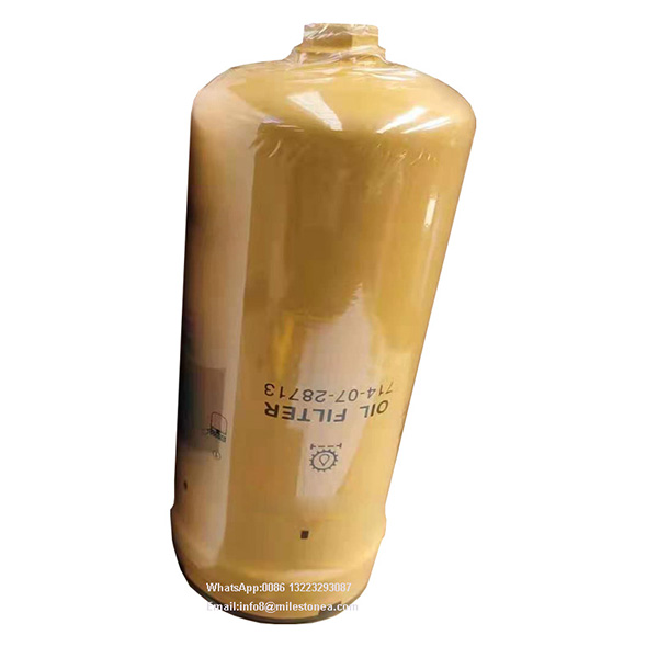 もり114出品 China Excavator hydraulic filter 714-07-28713 714-07-28712